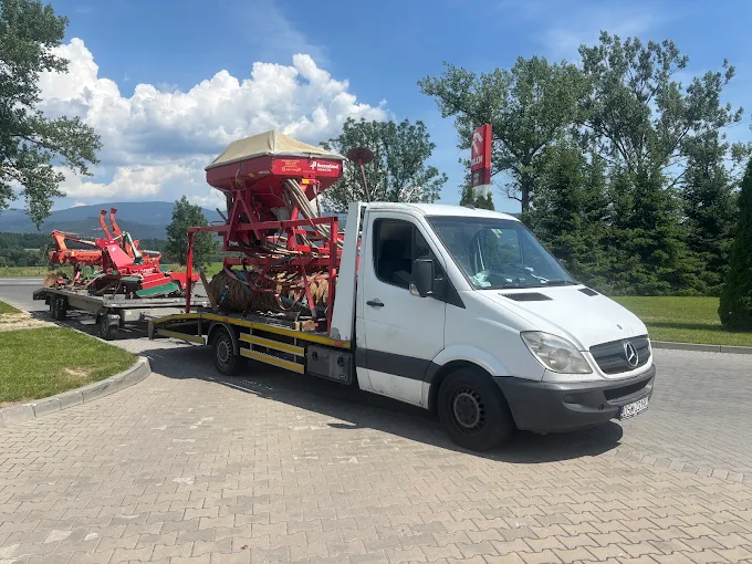 transport maszyn na lawecie świdnica i okolice